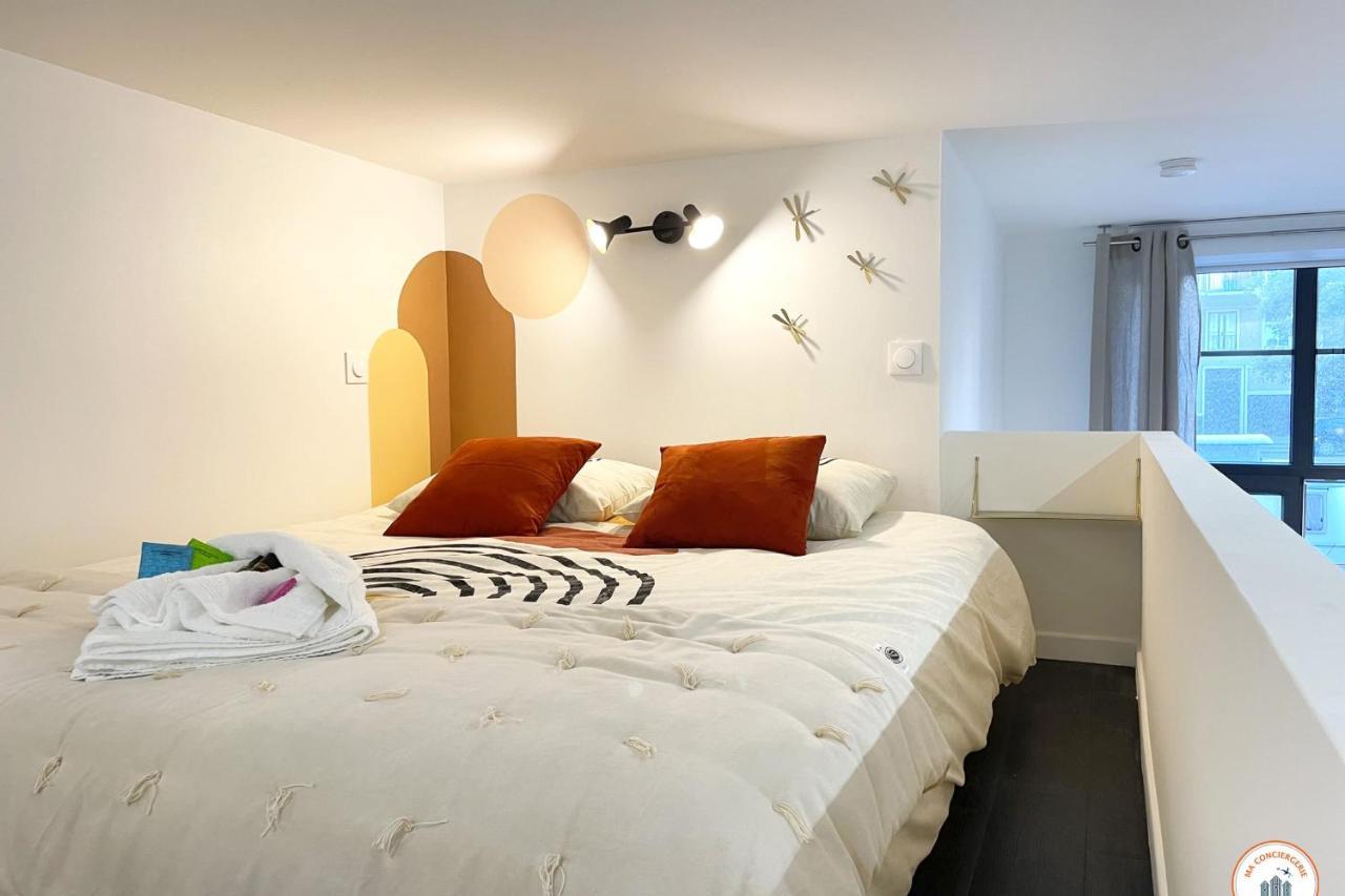 L'Orient-Express - Jacuzzi Spa - Parking - Loft 勒阿弗尔 外观 照片
