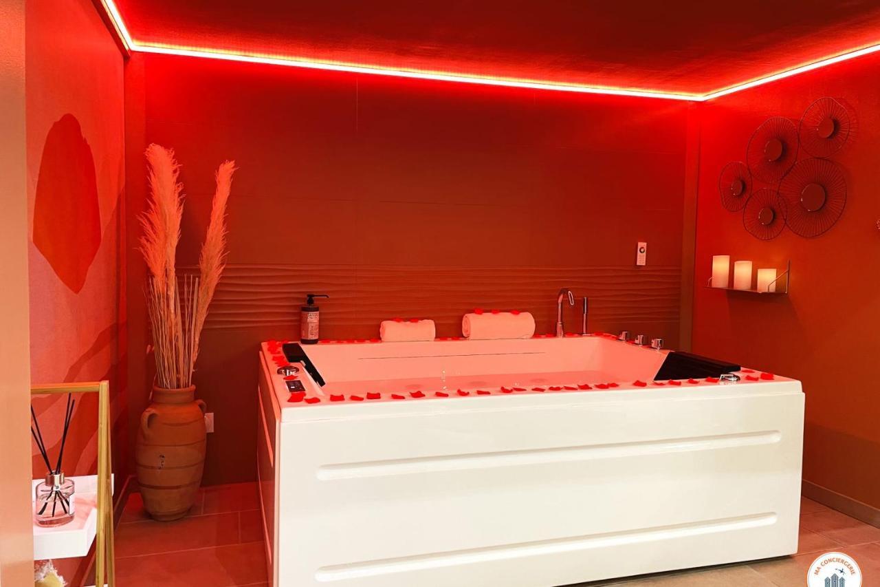 L'Orient-Express - Jacuzzi Spa - Parking - Loft 勒阿弗尔 外观 照片