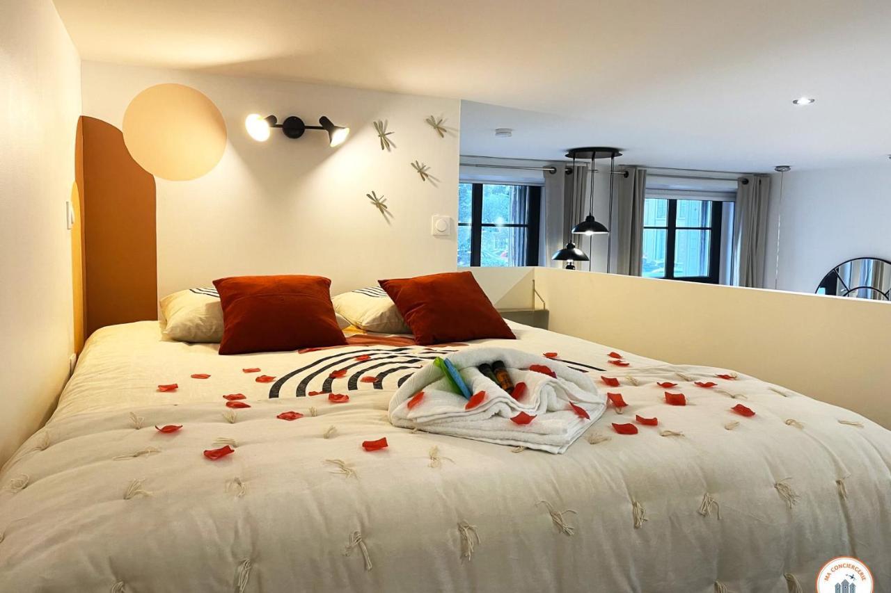 L'Orient-Express - Jacuzzi Spa - Parking - Loft 勒阿弗尔 外观 照片