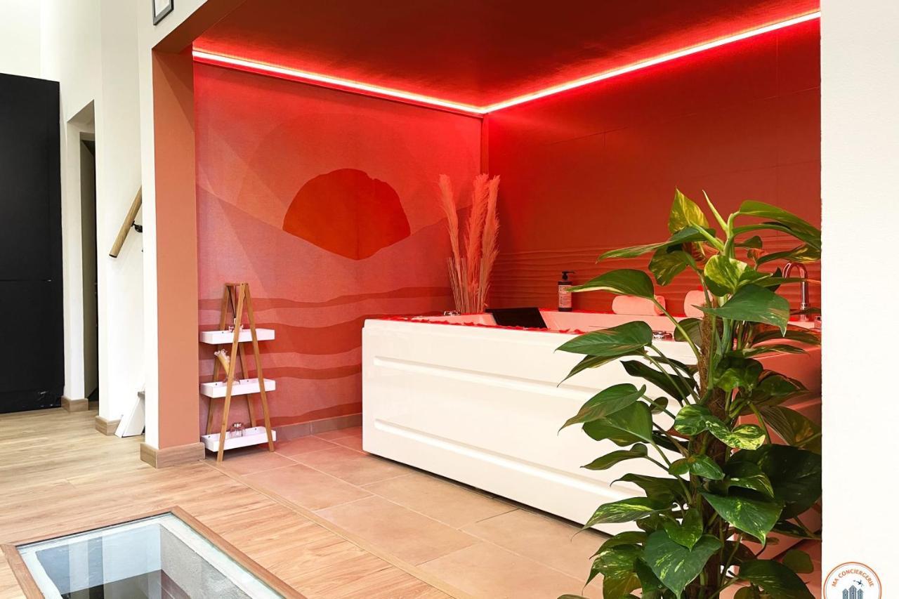 L'Orient-Express - Jacuzzi Spa - Parking - Loft 勒阿弗尔 外观 照片