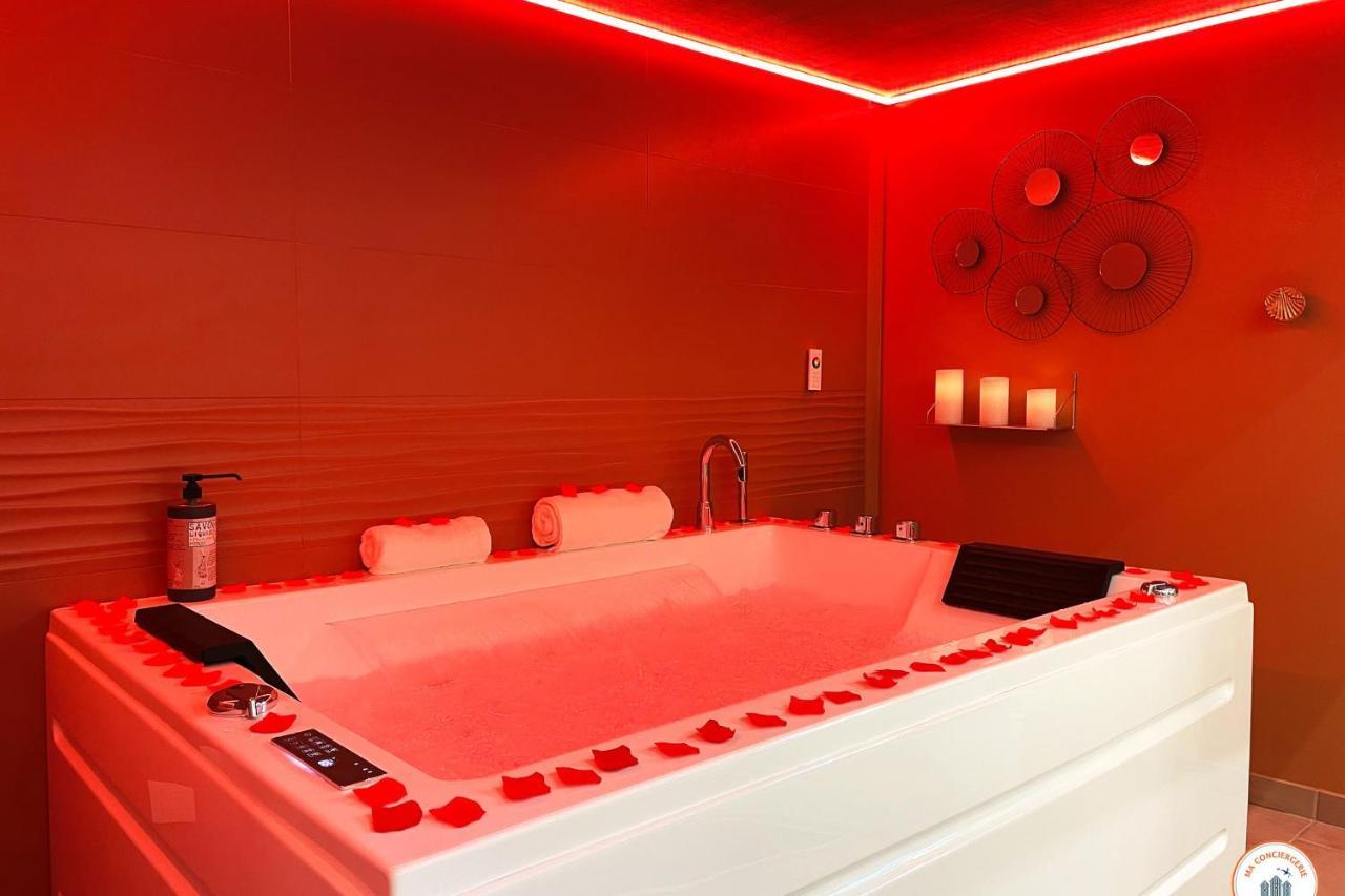 L'Orient-Express - Jacuzzi Spa - Parking - Loft 勒阿弗尔 外观 照片