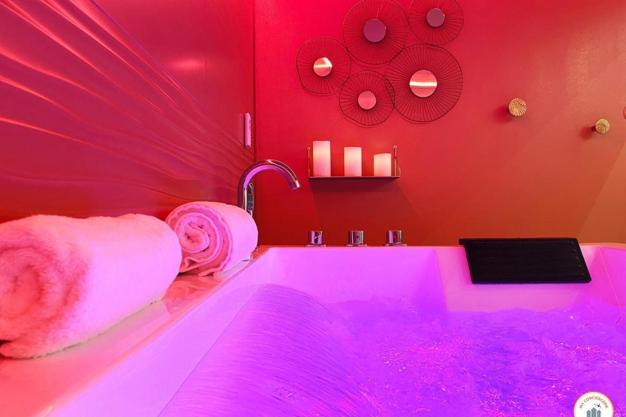 L'Orient-Express - Jacuzzi Spa - Parking - Loft 勒阿弗尔 外观 照片